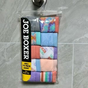 Joe Boxer - Girls 10 Pack Bikini